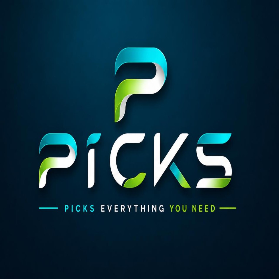 PICKS with tagline PICKS EVERYTHING YOU NEED trademark artwork