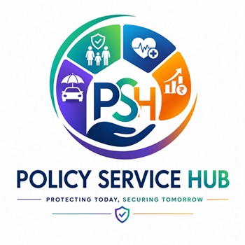 "POLICY SERVICE HUB"(LABEL) trademark artwork