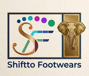Shiftto Footwears with the logo of SF trademark artwork