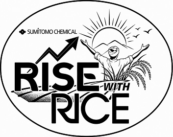 SUMITOMO CHEMICAL - RISE WITH RICE trademark artwork