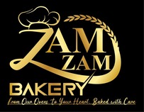 ZAM ZAM BAKERY "FROM OUR OVEN TO YOUR HEART BAKED WITH CARE" trademark artwork