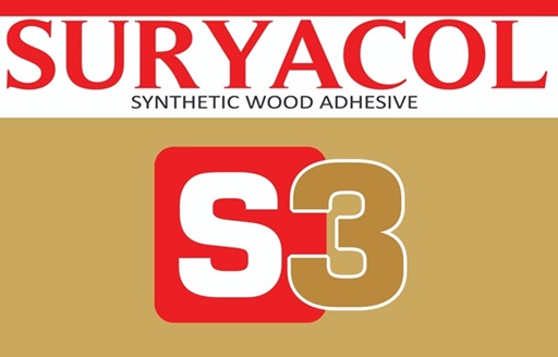SURYACOL SYNTHETIC WOOD ADHESIVE S3 trademark artwork