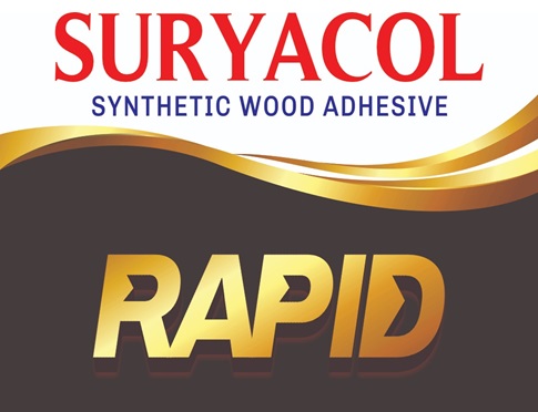 SURYACOL SYNTHETIC WOOD ADHESIVE RAPID trademark artwork