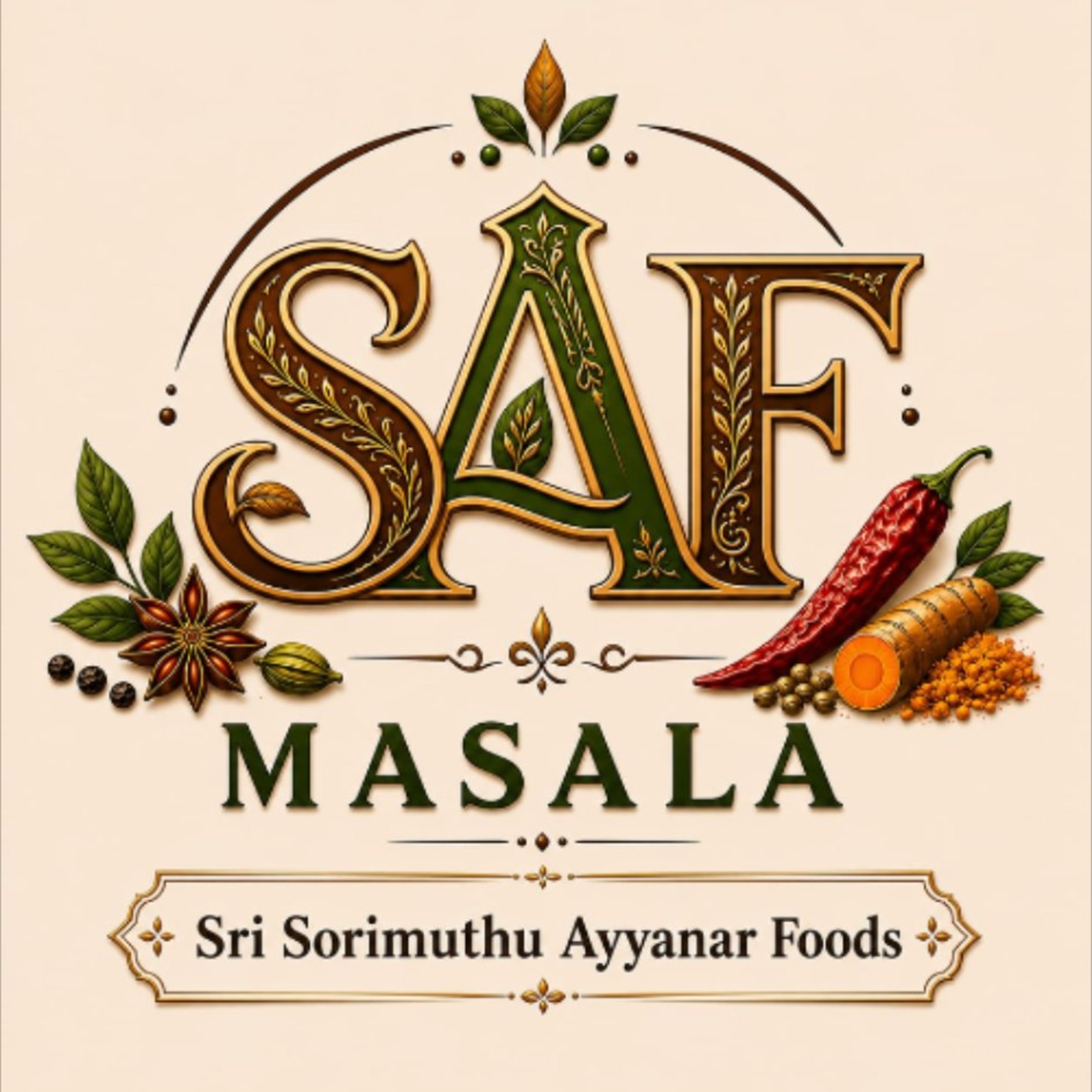 SAF MASALA trademark artwork