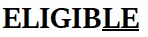 ELIGIBLE trademark artwork