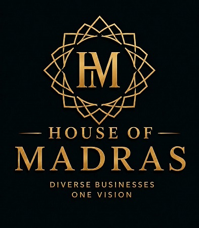 HM-HOUSE OF MADRAS-DIVERSE BUSINESSES ONE VISION trademark artwork