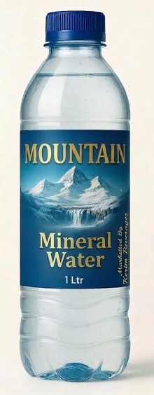 MOUNTAIN MINERAL WATER trademark artwork