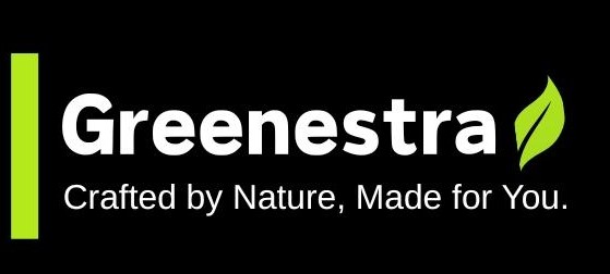 Greenestra with tagline Crafted by Nature, Made for You. trademark artwork