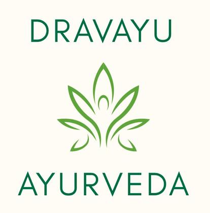 Dravayu ayurveda trademark artwork