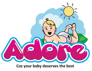 ADORE - COZ YOUR BABY DESERVES THE BEST trademark artwork