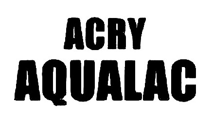 ACRY AQUALAC (LABEL) trademark artwork