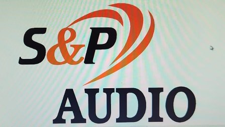 S & P AUDIO trademark artwork