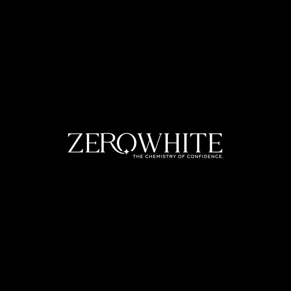 ZERO WHITE; THE CHEMISTRY OF CONFIDENCE trademark artwork