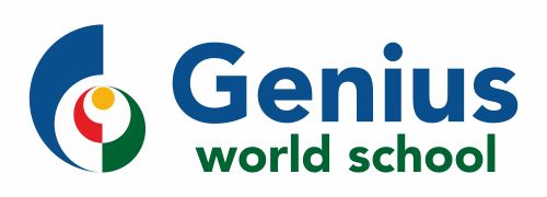 Genius world school trademark artwork