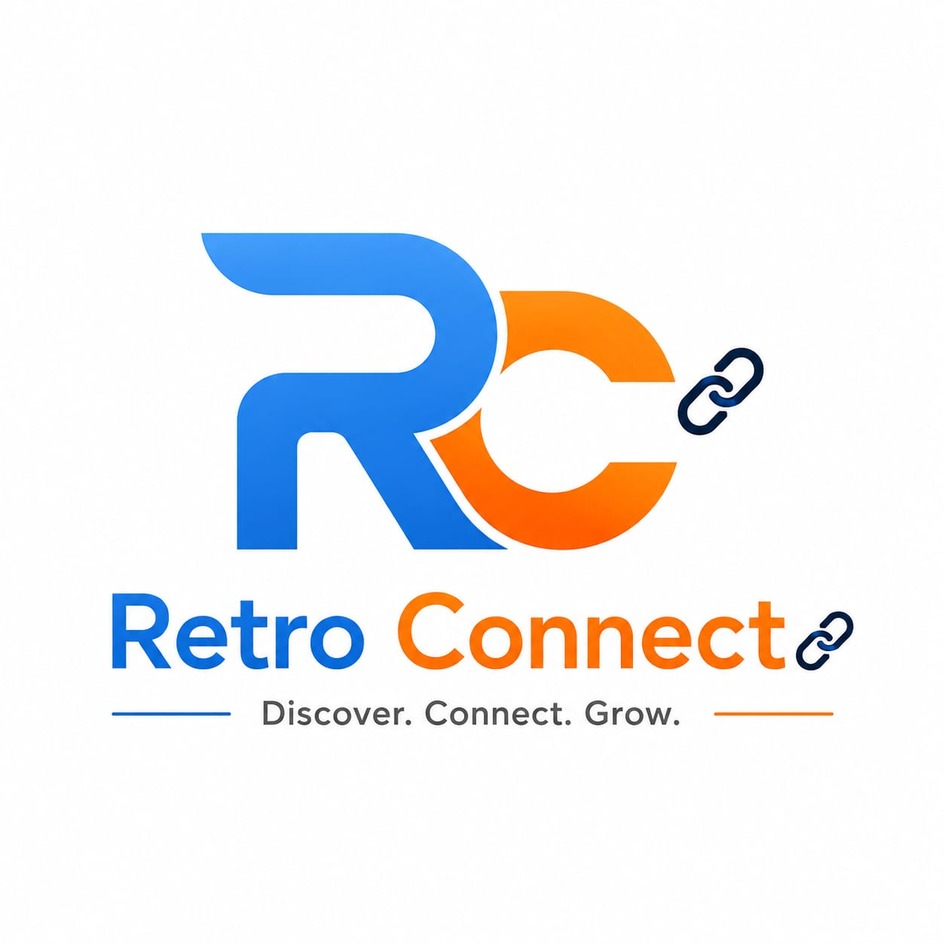 Retro Connect RC trademark artwork