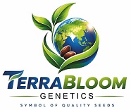 TERRABLOOM GENETICS. SYMBOL OF QUALITY SEEDS trademark artwork