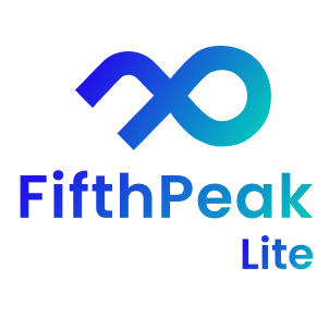FifthPeak Lite Logo trademark artwork