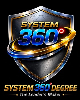 SYSTEM 360 DEGREE , THE LEADER'S MAKER trademark artwork