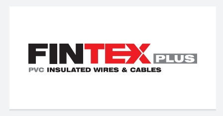 FINTEX PLUS WITH PVC INSULATED WIRES & CABLES trademark artwork