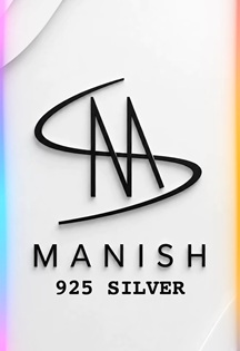 MANISH 925 SILVER WITH DEVICE OF MS trademark artwork