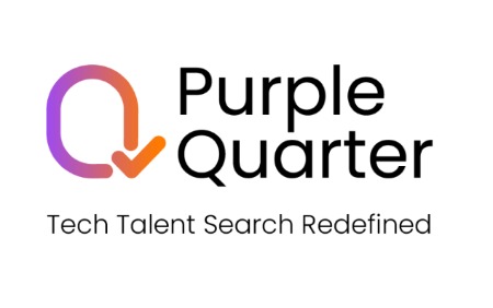 Purple Quarter with device of Q trademark artwork