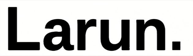 LARUN trademark artwork