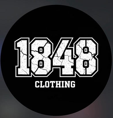 1848 CLOTHING trademark artwork