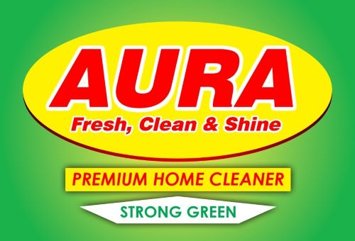 AURA Fresh, Clean & Shine trademark artwork