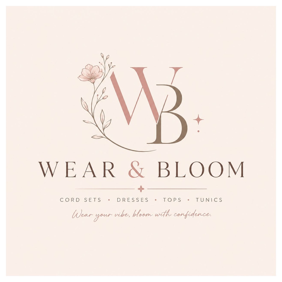 WEAR & BLOOM trademark artwork