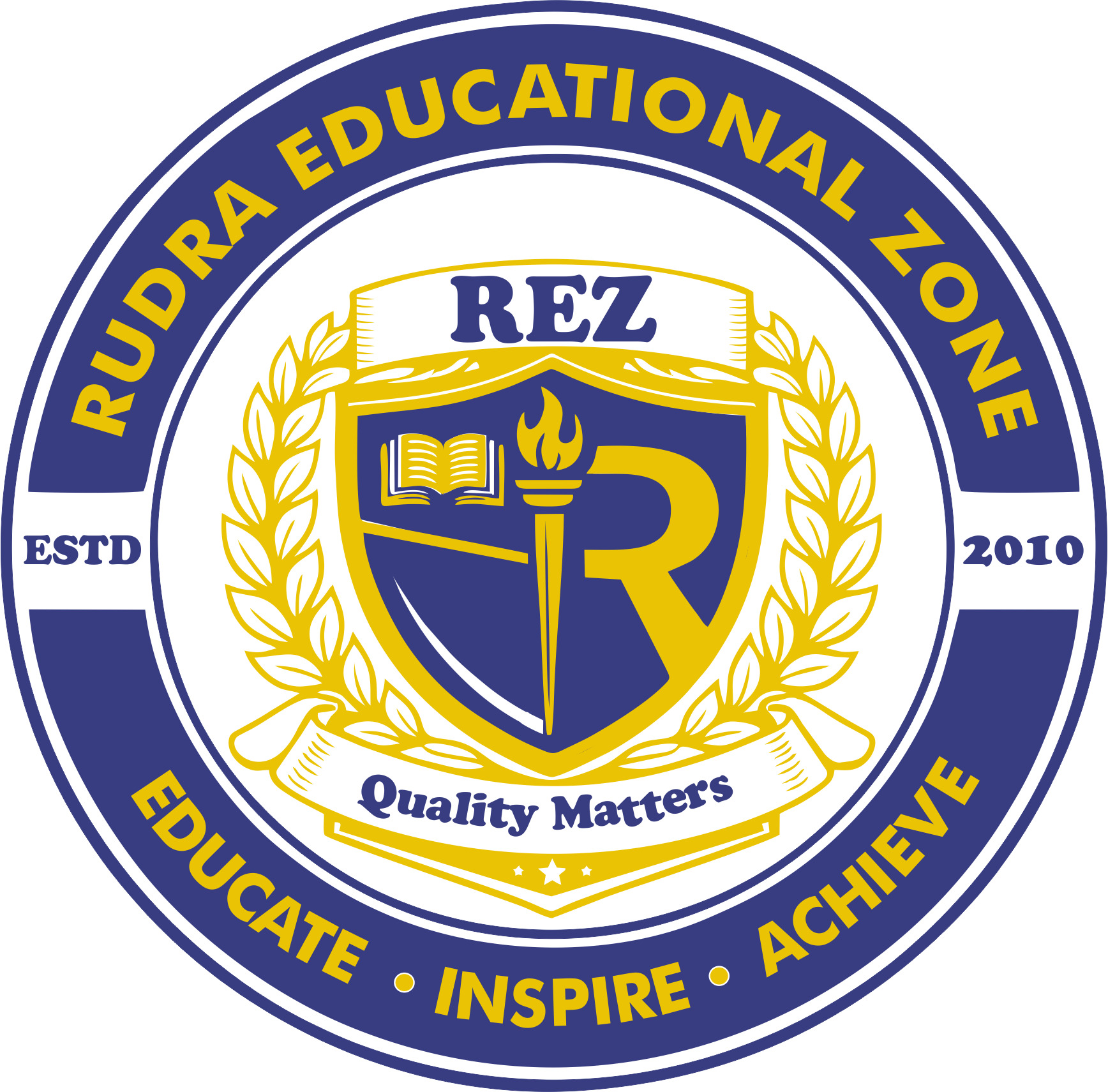 REZ RUDRA EDUCATIONAL ZONE trademark artwork