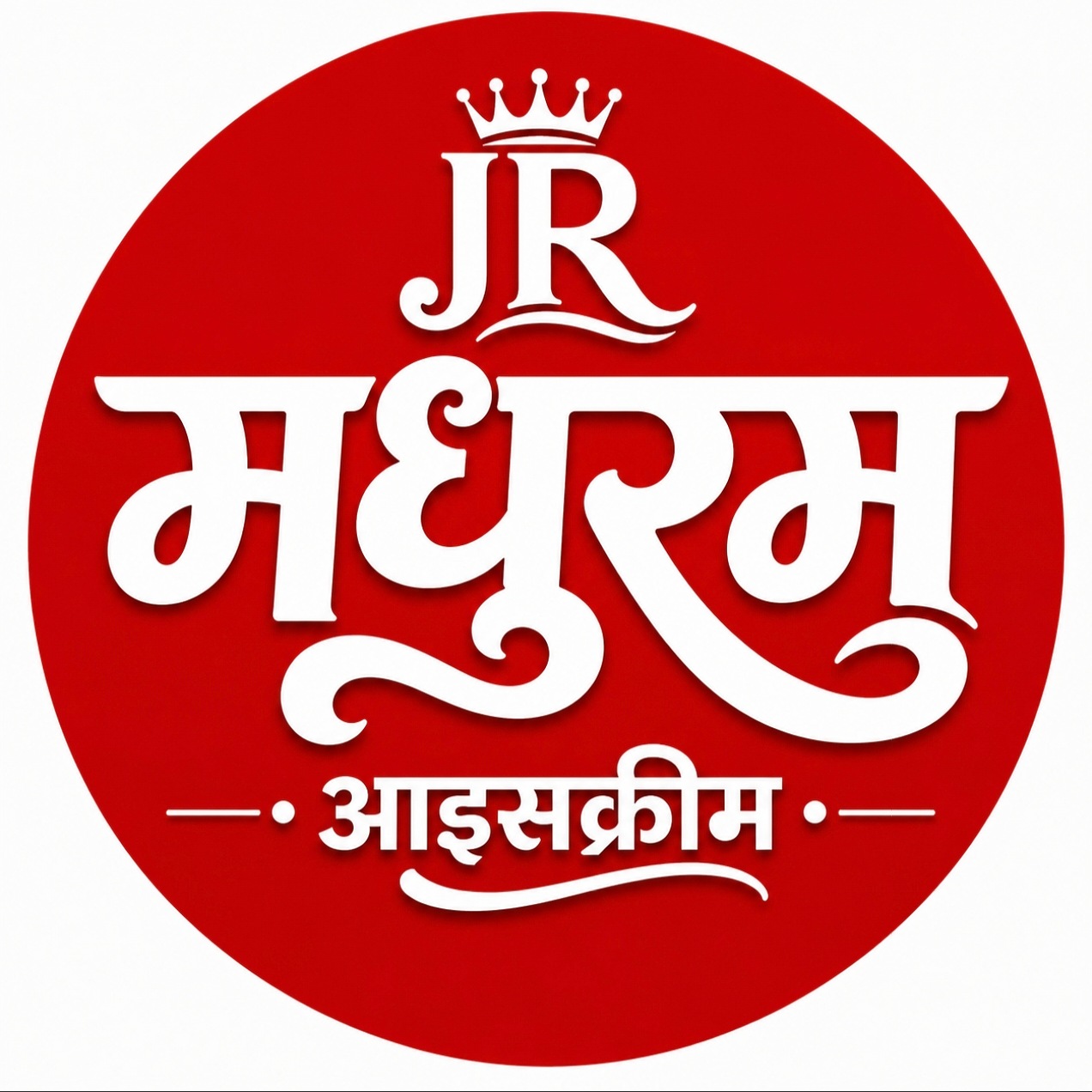 JR MADHURAM ICECREAM trademark artwork