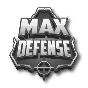 Max Defense (With Device) trademark artwork