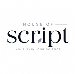 House of Script - Your Skin, Our Science trademark artwork