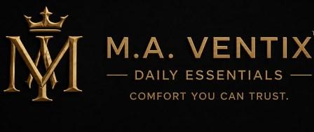 MA - M.A. VENTIX (With Tagline Daily Essentials Comfort You Can Trust) trademark artwork
