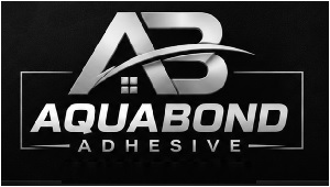 AQUABOND ADHESIVE (With Device Of AB) trademark artwork
