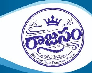RAJASAM Because You Deserve Royal trademark artwork
