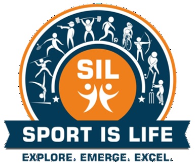 SPORT IS LIFE EXPLORE. EMERGE. EXCEL. trademark artwork