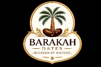 BARAKAH DATES . BLESSED BY NATURE . trademark artwork