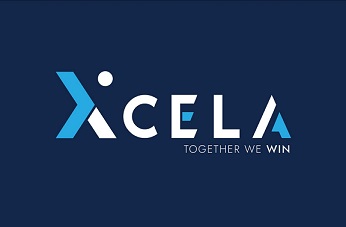 XCELA along with tagline TOGETHER WE WIN trademark artwork
