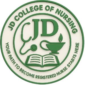 JD COLLEGE OF NURSING - " YOUR PATH TO BECOME REGISTERED NURSE STARTS HERE " trademark artwork