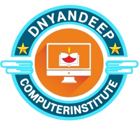 DNYANDEEP COMPUTERINSTITUTE with logo trademark artwork