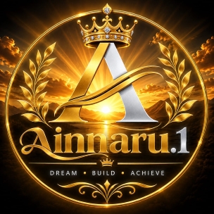 A AINNARU.1 WITH TAGLINE DREAM.BUILD.ACHIEVE trademark artwork