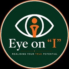 Eye on I with Tagline REALISING YOUR TRUE POTENTIAL trademark artwork