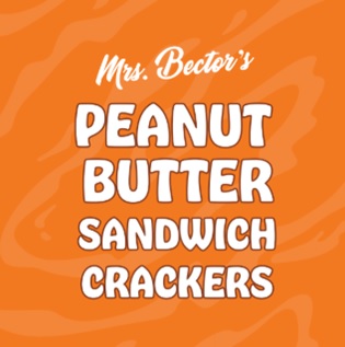 MRS. BECTOR’S PEANUT BUTTER SANDWICH CRACKERS trademark artwork