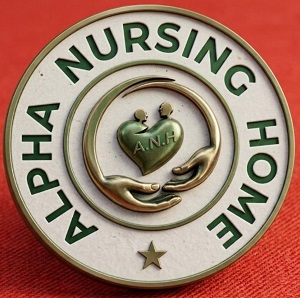 ALPHA NURSING HOME DEVICE OF A.N.H trademark artwork