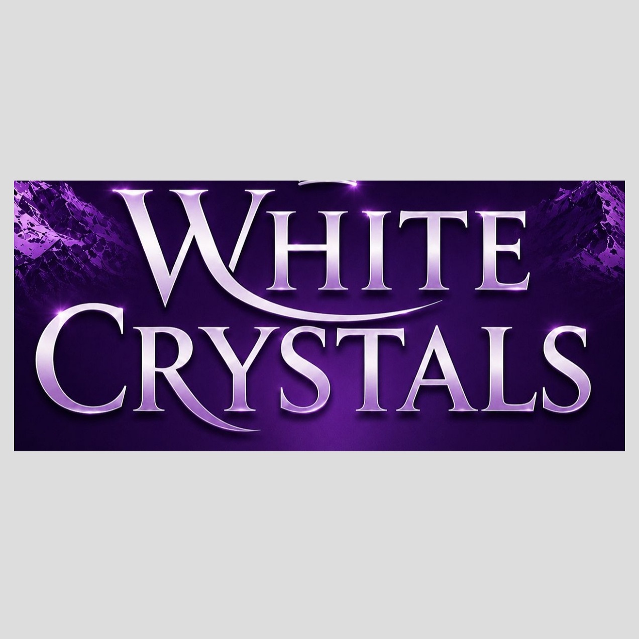 WHITE CRYSTALS trademark artwork
