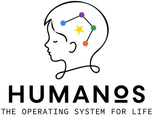 HUMANOS THE OPERATING SYSTEM FOR LIFE trademark artwork