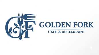 GOLDEN FORK "CAFE & RESTAURANT" trademark artwork