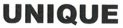 UNIQUE trademark artwork