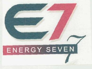 E7 ENERGY SEVEN WITH DEVICE OF 7 trademark artwork
